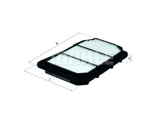 LX2686 Mahle Original Повітряний фільтр двигуна